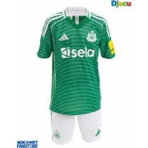 Newcastle United Bruno Guimaraes #39 Gostujuci Dres za djecu 2025-26 Kratak Rukav (+ Kratke hlače)